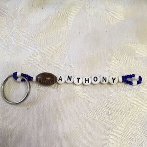 ANTHONY personalized keychain-NEW-hand made